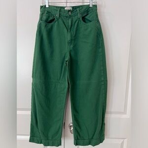 Etica Green Straight Leg Jeans